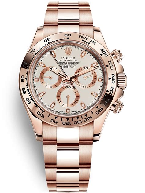 rolex daytona everose ivory dial|rolex daytona everose gold price.